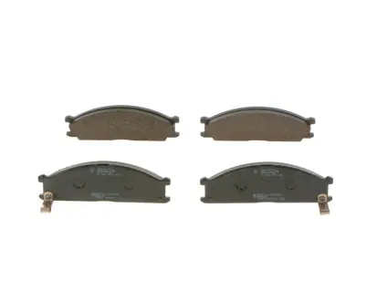 Комплект тормозных колодок, дисковый тормоз BOSCH 0986493480