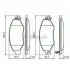 Комплект гальмівних колодок - дискові BOSCH 0986494037 (фото 1)