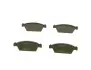 Комплект тормозных колодок, дисковый тормоз BOSCH 0986494066 (фото 2)