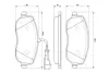 Гальмівні колодки. дискові BOSCH 0986494068 (фото 7)