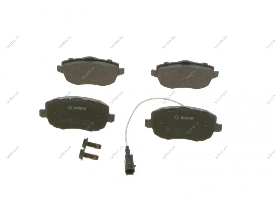 Комплект тормозных колодок, дисковый тормоз BOSCH 0986494075 (фото 1)