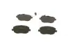 Комплект тормозных колодок, дисковый тормоз BOSCH 0986494075 (фото 2)