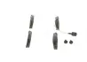 Комплект тормозных колодок, дисковый тормоз BOSCH 0986494075 (фото 3)
