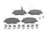 Колодки гальмівні (передні) Fiat Panda 03-/500/500C 07-/Ford Ka II 08-16 (+датчик) BOSCH 0986494114 (фото 1)