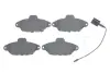 Колодки гальмівні (передні) Fiat 500 07-/Panda 03- (+датчики) BOSCH 0986494115 (фото 1)