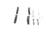 Комплект тормозных колодок, дисковый тормоз BOSCH 0986494125 (фото 3)