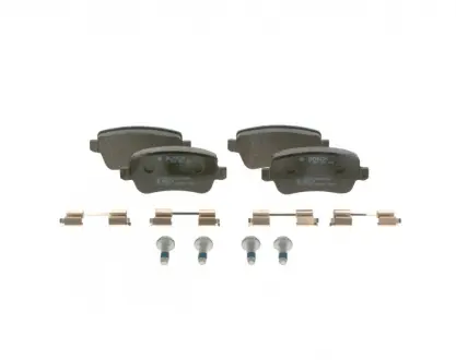 Комплект тормозных колодок, дисковый тормоз BOSCH 0986494126
