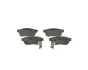 Комплект тормозных колодок, дисковый тормоз BOSCH 0986494128 (фото 1)