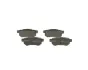 Комплект тормозных колодок, дисковый тормоз BOSCH 0986494128 (фото 3)