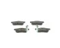 Комплект тормозных колодок, дисковый тормоз BOSCH 0986494128 (фото 6)