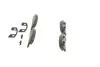 Комплект тормозных колодок, дисковый тормоз BOSCH 0986494134 (фото 4)