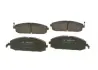 Комплект тормозных колодок, дисковый тормоз BOSCH 0986494150 (фото 1)