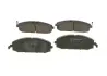 Комплект тормозных колодок, дисковый тормоз BOSCH 0986494150 (фото 2)
