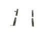 Комплект тормозных колодок, дисковый тормоз BOSCH 0986494155 (фото 2)