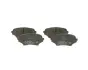 Комплект тормозных колодок, дисковый тормоз BOSCH 0986494188 (фото 1)