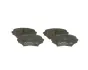 Комплект тормозных колодок, дисковый тормоз BOSCH 0986494188 (фото 3)