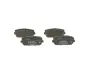 Комплект тормозных колодок, дисковый тормоз BOSCH 0986494190 (фото 1)