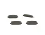 Комплект тормозных колодок, дисковый тормоз BOSCH 0986494190 (фото 5)