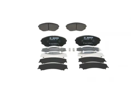 Комплект тормозных колодок, дисковый тормоз BOSCH 0986494204