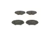 Комплект тормозных колодок, дисковый тормоз BOSCH 0986494220 (фото 2)