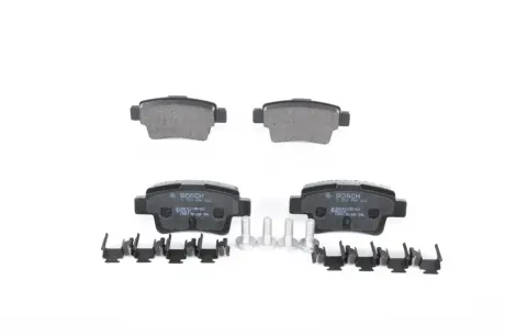 Комплект тормозных колодок, дисковый тормоз BOSCH 0986494222