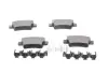 Комплект тормозных колодок, дисковый тормоз BOSCH 0986494222 (фото 5)