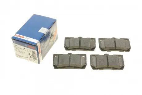 Комплект тормозных колодок, дисковый тормоз BOSCH 0986494253