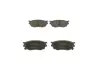 Комплект тормозных колодок, дисковый тормоз BOSCH 0986494258 (фото 1)