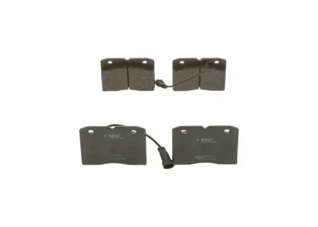 Комплект тормозных колодок, дисковый тормоз BOSCH 0986494276