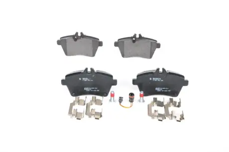 Колодки гальмівні перед. DB (W169) A 170 04- BOSCH 0986494290
