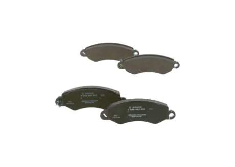 Комплект тормозных колодок, дисковый тормоз BOSCH 0986494300