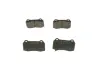 Комплект тормозных колодок, дисковый тормоз BOSCH 0986494310 (фото 3)