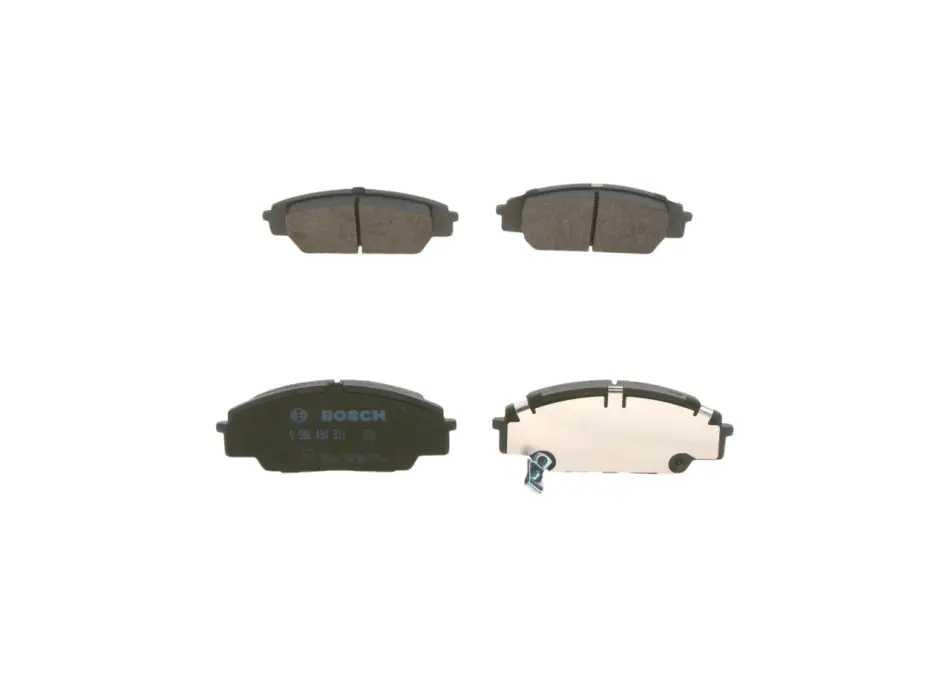 Комплект тормозных колодок, дисковый тормоз BOSCH 0986494311 (фото 1)