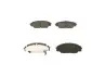 Комплект тормозных колодок, дисковый тормоз BOSCH 0986494311 (фото 2)