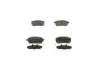 Комплект тормозных колодок, дисковый тормоз BOSCH 0986494312 (фото 1)