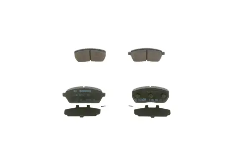 Комплект тормозных колодок, дисковый тормоз BOSCH 0986494312