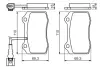 Гальмівні колодки дискові BOSCH 0986494367 (фото 7)
