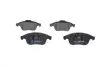 Комплект тормозных колодок, дисковый тормоз BOSCH 0986494381 (фото 1)