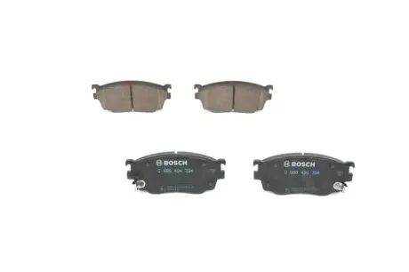 Комплект тормозных колодок, дисковый тормоз BOSCH 0986494394
