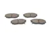 Комплект тормозных колодок, дисковый тормоз BOSCH 0986494394 (фото 5)