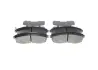 Комплект тормозных колодок, дисковый тормоз BOSCH 0986494443 (фото 3)