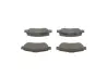 Комплект тормозных колодок, дисковый тормоз BOSCH 0986494454 (фото 3)
