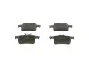 Комплект тормозных колодок, дисковый тормоз BOSCH 0986494480 (фото 1)