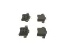 Комплект тормозных колодок, дисковый тормоз BOSCH 0986494480 (фото 2)
