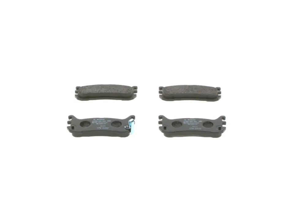 Комплект тормозных колодок, дисковый тормоз BOSCH 0986494482 (фото 1)