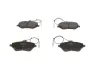 Комплект тормозных колодок, дисковый тормоз BOSCH 0986494484 (фото 1)