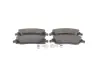 Комплект тормозных колодок, дисковый тормоз BOSCH 0986494510 (фото 5)