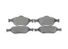 Комплект тормозных колодок, дисковый тормоз BOSCH 0986494512 (фото 5)