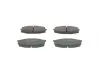Комплект тормозных колодок, дисковый тормоз BOSCH 0986494532 (фото 1)