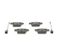 Колодки гальмівні (задні) Fiat Bravo II 07-14/Stilo 01-08/Linea 07-/Multipla 99-10/Lancia Delta 08- BOSCH 0986494536 (фото 4)